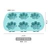 Forma de Silicone para Assar Torradas Bolo Molde Cozinha Doméstico Alta Temperatura Resistente Antiaderente Ferramentas de Assar Cozinha Atacado