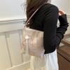 Novo estilo chinês estilo nacional grande capacidade nas axilas Bolsa feminina 2024 Novo vintage trabalho viajante bolsa de ombro balde bolsa
