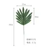 Folha de Costela de Adão Artificial, Folha Falsa para Decoração de Casa, Planta Simulada para Paisagismo, Decoração de Parede com Plantas, Folha de Costela de Adão Revestida