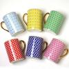 Conjunto de Xícara e Pires de Café em Porcelana Real Russa Série Estrela Conjunto para Chá da Tarde Conjunto de Chá Imperial Russo Caneca