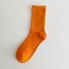 Calcetines Coloridos para Mujer, Calcetines de Media Pantorrilla, Estilo Trendy Ins, Calcetines de Baile Zhuji Danza Moderna, Calcetines Largos de Color Sólido Sin Costuras Dopamina