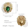 Anel de Moda de Metal Prateado com Design de Estrela e Coração, Incrustado com Pérolas, Fivela de Sapato Exquisita de Luxo Leve Banhada a Ouro para Tamancos