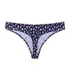 Amazon Comércio Exterior Transfronteiriço Peça Única Respirável Estampada Contínua Tanga de Cintura Média para Meninas, Confortável com Design Floral Sexy