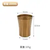 Taza Retro de Acero Inoxidable 304, de Doble Pared, Estilo Vintage, Anti-quemaduras, Taza de Té para Restaurante, Taza de Cerveza Anti-caídas, Taza para Bebidas