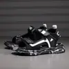 Sandálias de verão para meninos com solas macias, antiderrapantes, respiráveis, sapatos de praia para crianças maiores, sandálias casuais leves para meninos pequenos