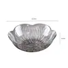 Nuevo plato de frutas para mascotas, lujo ligero, alta gama, para uso doméstico, mesa de café de sala de estar, plato de exhibición de dulces y bocadillos, disponible en varios colores, en stock