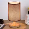Lámpara de mesa creativa hecha a mano con flores secas en relieve, luz nocturna, lámpara de mesita de noche para dormitorio, lámpara de ambiente para hotel y casa de huéspedes, lámpara de lino