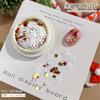 Nueva serie navideña lentejuelas joyería para arte de uñas estrella de cinco puntas copo de nieve árbol color mágico exquisita decoración de uñas flash al por mayor