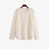 Suéter de Punto con Cuello Redondo para Mujer Tallas Grandes, Camiseta Básica de Manga Larga, Invierno 2026, Suéter de Estilo Holgado y Relajado para Mujeres Tallas Grandes 22727