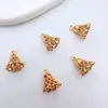 Pingente Estilo Antigo Banhado a Ouro Cobre Alta Retenção de Cor Multi-Franjas Acessórios DIY para Presilha de Cabelo Brincos
