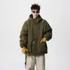 Nueva chaqueta cortavientos casual holgada de invierno para viajes al aire libre y montañismo, a prueba de viento, engrosada, cálida, abrigo estilo pareja