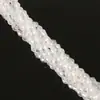 Cuentas de Vidrio Facetadas con Forma de Lágrima y Agujero Recto de 5*7mm Hechas a Mano para Bricolaje Accesorios de Abalorios Color Cristal AB Chapado Materiales Cuentas Sueltas