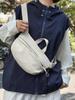 Comercio Exterior Transfronterizo Bolso de Hombro Casual de Nylon para Mujer 2025 Nuevo Simple Color Sólido Viaje Ciclismo Bandolera