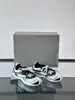 Zapatos Deportivos de Malla de Fábrica, Más Vendidos, Parche de Cuero Genuino Blcg, Caña Baja, con Cordones, Zapatos de Correr Retro, Suministro Transfronterizo