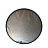 Reflector portátil de mano para exteriores dos en uno, tela reflectante para fotografía, reflector fotográfico al por mayor
