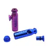 Botella de Rapé de Metal de Aluminio Más Vendida Transfronteriza, Tamaño Pequeño, Desmontable y Lavable, Tipo Rosca de Cabeza Plana Accesorio para Fumar