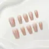 Nuevas Piezas de Arte para Uñas Mariposa Estilo Suave y Sencillo Ojo de Gato Degradado Que Realzan el Cutis y Son Versátiles Tiras de Uñas Portables