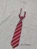Camisa Graduação Listrada Vinho Preguiçosa Sem Laço Estilo Preppy Masculina e Feminina Estilo Japonês Combinando Uniforme