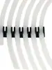 Abrazadera de Tubería de Plástico 8mm Clip de Fijación de Cable Soporte de Abrazadera de Tubería en Forma de U Hebilla Clip de Tubería Soporte de Diámetro Exterior de Nylon