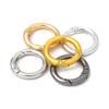 Materiales de joyería hechos a mano para bricolaje, collar casero, pulsera, hebilla, accesorios, conector, hebilla de conexión, aleación, anillo de resorte abierto redondo