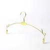 Tienda de ropa metal no resbaladizo clips para pantalones lencería sujetador perchas de exhibición ganchos para secar ropa en casa perchas
