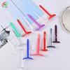 Jeringa precargada delgada de 1 ml con Luer lock, vástago de empuje para refuerzo opcional