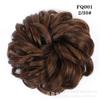 Peluca de pelo al por mayor de fábrica, anillo de pelo con cabeza de bola, peluca artificial natural europea y americana, accesorios para el cabello, peluca con soporte de flores, bolsa para el cabello