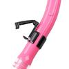 Boquilla de Silicona Anti-Atragantamiento, Anti-Reflujo, Anti-Salpicaduras, Anti-Fatiga para Adultos, Snorkel Completamente Seco para Natación y Snorkel