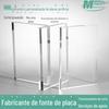 Placa de vidro orgânico transparente Placa acrílica PMMA 5mm espessura fina placa espessa Placa Gree Asiática fábrica de placas de acrílico atacado