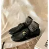 En stock mocasines vintage estilo old money con hebilla metálica para mujer, suela plana, suela blanda, Otoño 2026, casual, versátil, zapatos de un solo uso sin cordones