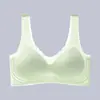 Sutiã Feminino Sem Fio de Suporte Fixo Macio Ultrafino com Bojo, Sutiã Beleza Costas Push-Up Respirável Gelado Estilo Regata
