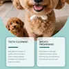 Kriath Polvo Limpiador Dental para Perros Fórmula Suave Dientes Brillantes Productos Diarios para el Cuidado Dental de Perros
