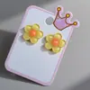 Set de Joyería Infantil Transfronterizo de Gran Venta para Niñas Lindo Dibujo Animado Princesa Collar de Perlas Anillo Pasador Diadema Joyería