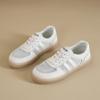 Zapatillas Blancas de Malla Transpirable Versátiles Zhr para Mujer, Zapatos Casuales de Verano, Zapatillas Ultraligeras, Zapatillas Blancas Ultrasuaves para Mujer