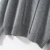 Sudadera de Cachemir para Mujer 2026 Otoño Invierno Nueva Elegante Casual Versátil Color Sólido Jersey con Capucha Tejido Caliente Suéter