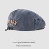 BOSTON boina de bebé nueva Gorra de pico de mezclilla moda todo-partido sombrero de sol para niños niño R559