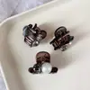 Exquisito Pasador Pequeño Retro Simple para Cabello Semirecogido, Flequillo Lateral, Mini Pasador Pequeño para Mujer
