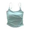 Nova Camisola Plissada Design Doce e Picante Desejo Puro Roupa Externa Feminina com Bojos Slim Fit Costas Bonitas Top Verão