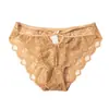 Ropa interior de encaje hueco nueva para comercio exterior transfronterizo para mujer con tirantes finos, lazo hueco cruzado, bragas de encaje sexys para mujer