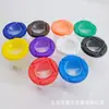 Taza de lavado de plástico de 10 colores transfronteriza para niños, taza de lavado para pintura artística, taza de paleta para graffiti DIY para principiantes
