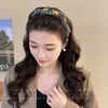 Diadema Trenzada Retorcida de Tela de Moda para Mujer, Parte Superior Alta de Calavera, Pinza para el Cabello Antideslizante, Diadema Versátil Retro de Alta Gama para Salir