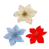 Folhas de Natal, Folha de Ouro, Folhas Persas, Acessórios de Flores de Natal, Folhas de Oliveira, Flores Plásticas, Flores de Natal, Galhos de Natal
