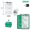Oubang Dado Hexagonal 12.5mm 1/2 Espejo Métrico Acero Cromo Vanadio Llave de Vaso Herramienta de Reparación Automotriz Cabeza de Vaso Corta