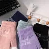 Nuevos Guantes de Felpa Cálidos sin Dedos para Mujer de Otoño e Invierno, a Prueba de Frío, Compatibles con Pantalla Táctil, Lindo Estilo Coreano, Adecuados para Hacer la Tarea