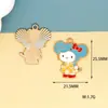 Acessórios para Joias DIY Gato Kt do Zodíaco Pingente Chaveiro Cavalo do Zodíaco Liga Pingente para Corrente de Celular Gota de Óleo