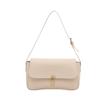 Bolsa Quadrada Pequena de Mão com Textura de Luxo Atacado Bolsa Feminina Moda Verão 2025 Nova Bolsa de Ombro com Fechadura Bolsa de Ombro para o Dia a Dia