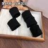 Temperamento, Alta Elasticidad, Duradero, Diadema Sin Costuras, Banda de Goma, Liga para el Cabello de Mujer, Diadema Simple para Cola de Caballo, Cuerda para el Cabello Estuche de Cuero