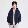 Chaqueta con capucha para niño Estilo Primavera y Otoño 2026 Nueva Ropa Exterior Holgada Estilo Coreano Moderna Parte Superior Chaqueta Cortavientos Infantil Otoño