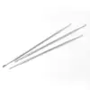 Espátula de Escultura Dupla de Aço Inoxidável, Espátula de Metal para Mistura para Nail Art, Ferramenta de Escultura de Pétalas 3D, disponível para atacado