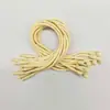 En Stock Cordones para Etiquetas Universales Blancos y Negros con Forma de Bala, Cordones de Alta Gama para Etiquetas de Ropa, Cordones Desechables para Etiquetas, Hechos a Medida